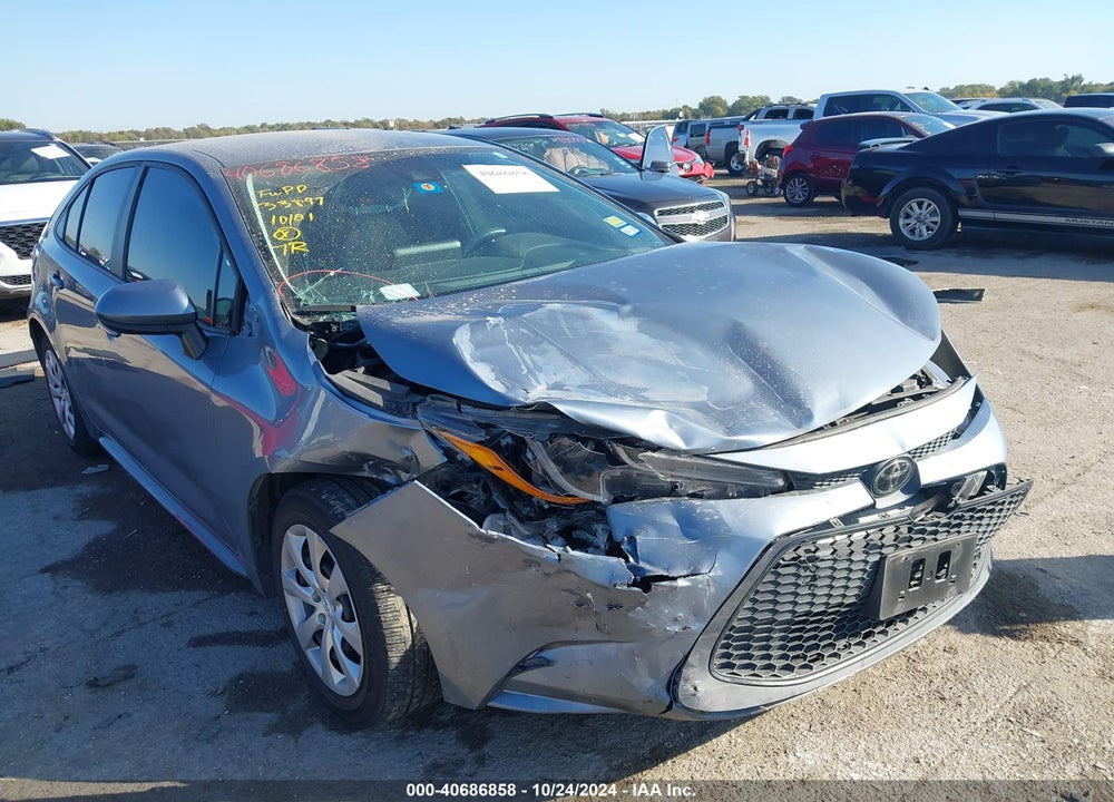 2022 TOYOTA COROLLA LE VIN: 5YFEPMAE1NP321951