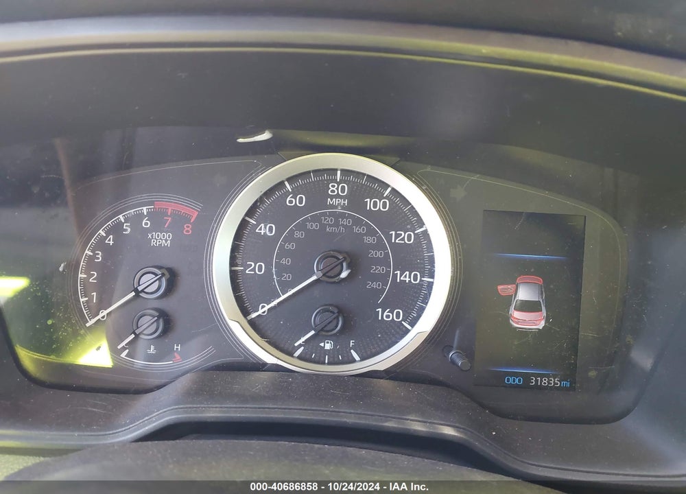 2022 TOYOTA COROLLA LE VIN: 5YFEPMAE1NP321951