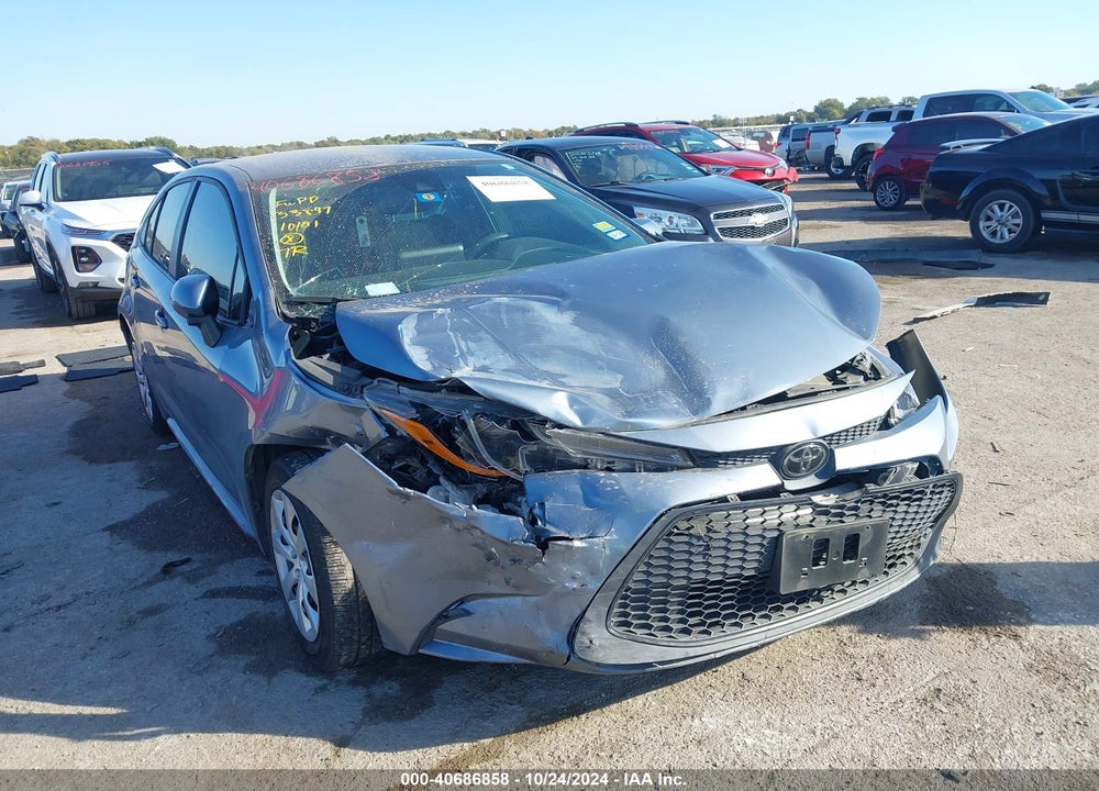 2022 TOYOTA COROLLA LE VIN: 5YFEPMAE1NP321951