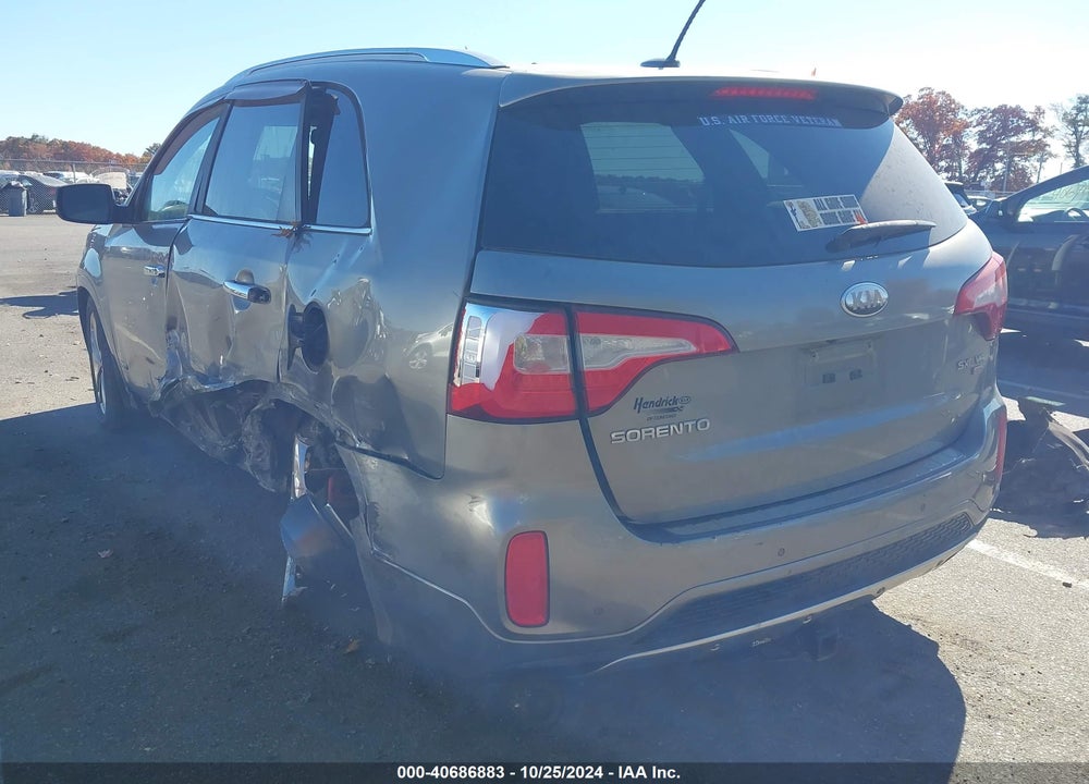 2014 KIA SORENTO LIMITED V6 VIN: 5XYKWDA70EG487972