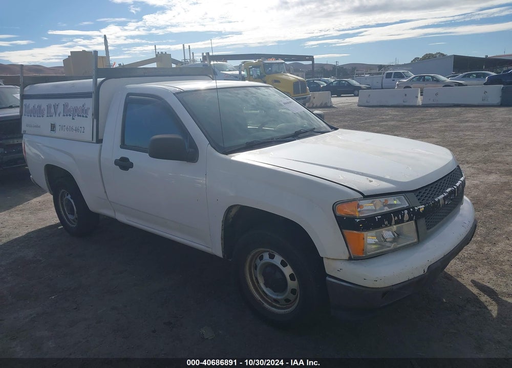 2011 CHEVROLET COLORADO WORK TRUCK VIN: 1GCCSBF90B8100662