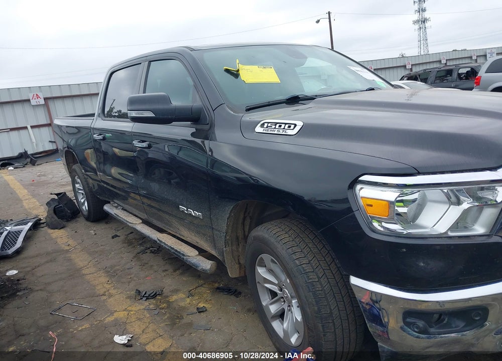 2019 RAM 1500 BIG HORN/LONE STAR 4X4 6'4 BOX VIN: 1C6SRFMT9KN901158