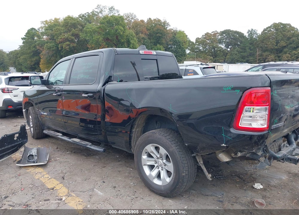 2019 RAM 1500 BIG HORN/LONE STAR 4X4 6'4 BOX VIN: 1C6SRFMT9KN901158
