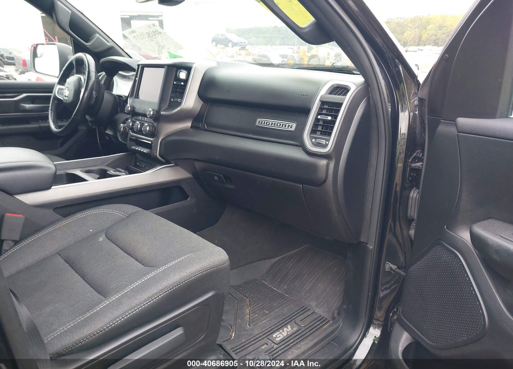 2019 RAM 1500 BIG HORN/LONE STAR 4X4 6'4 BOX VIN: 1C6SRFMT9KN901158