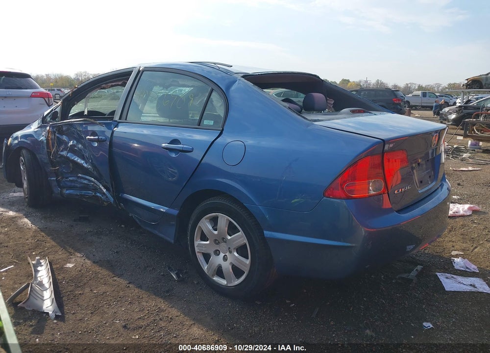 2007 HONDA CIVIC LX VIN: 1HGFA16507L051007
