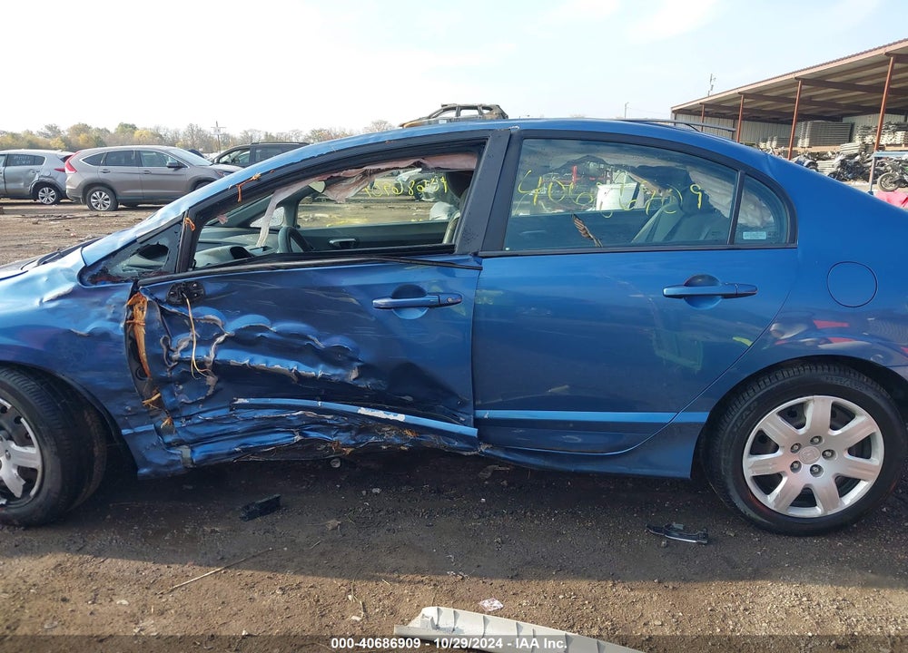 2007 HONDA CIVIC LX VIN: 1HGFA16507L051007