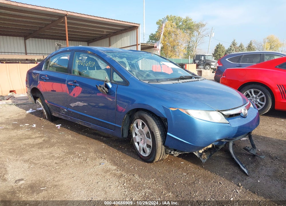 2007 HONDA CIVIC LX VIN: 1HGFA16507L051007