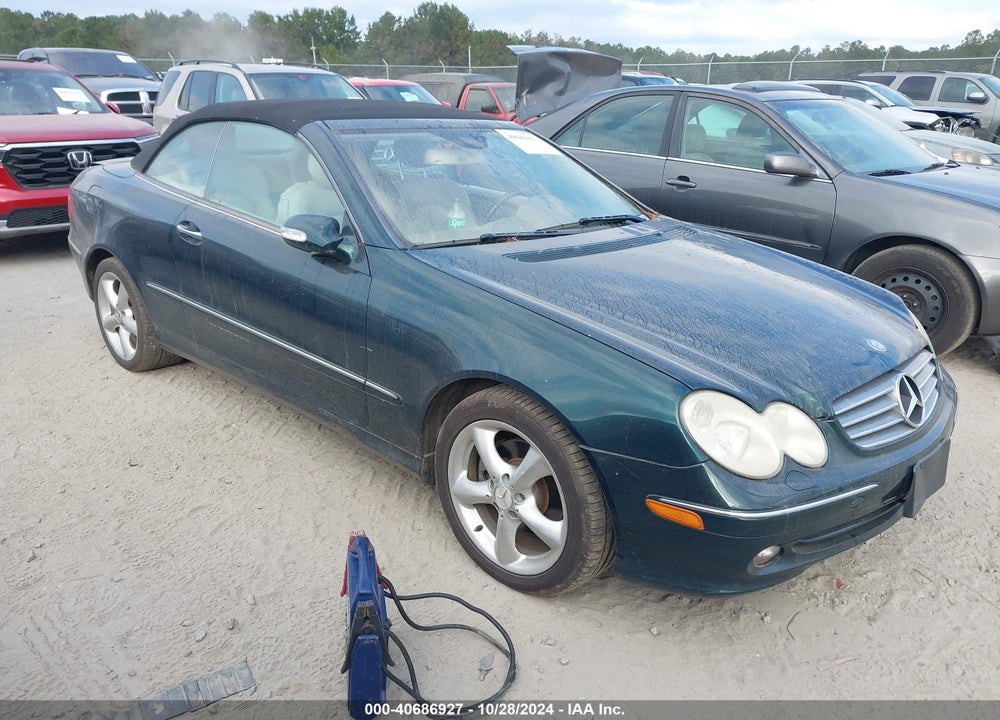 2005 MERCEDES-BENZ CLK 320 VIN: WDBTK65J15F150732