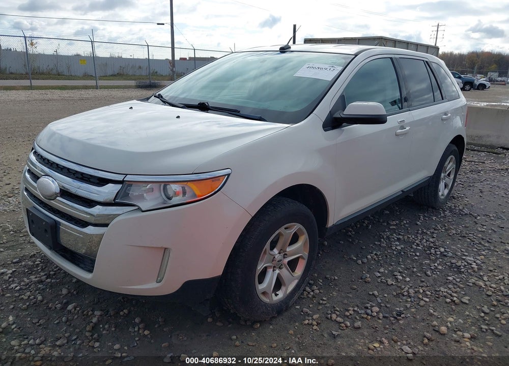 2013 FORD EDGE SEL VIN: 2FMDK3JC7DBC77802