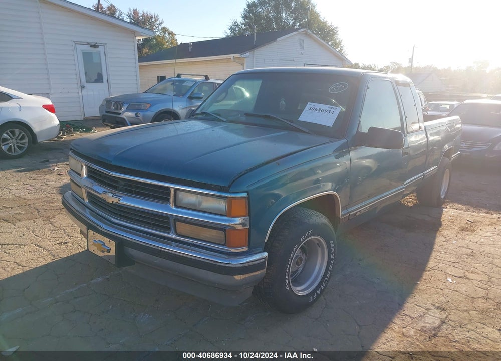 1997 CHEVROLET C1500 FLEETSIDE VIN: 1GCEC19M6VE176795