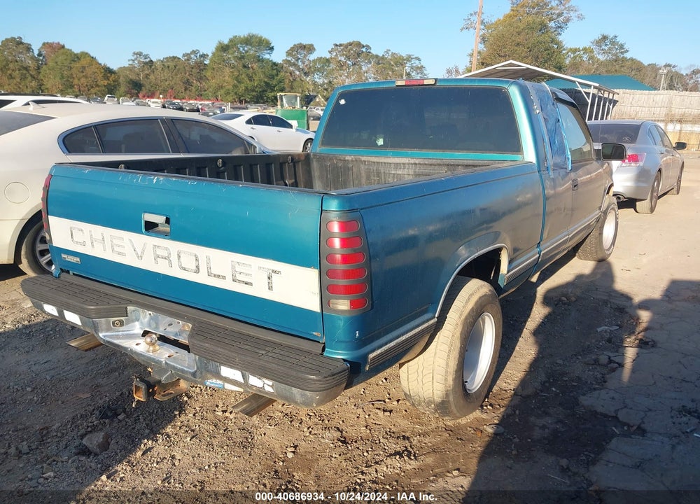 1997 CHEVROLET C1500 FLEETSIDE VIN: 1GCEC19M6VE176795