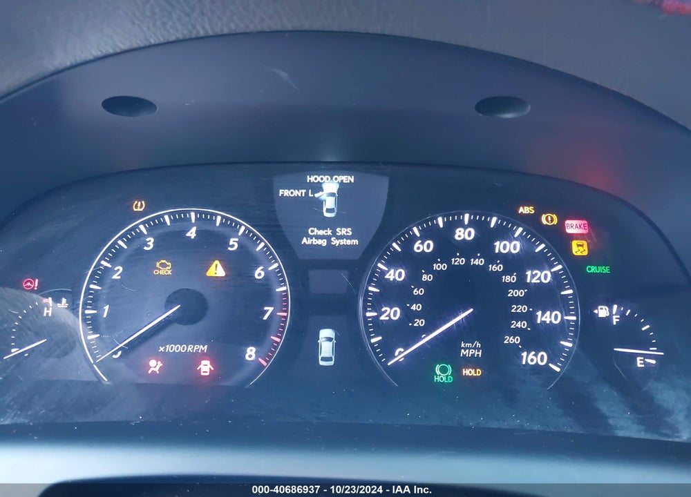 2010 LEXUS LS 460 VIN: JTHBL5EF5A5094292