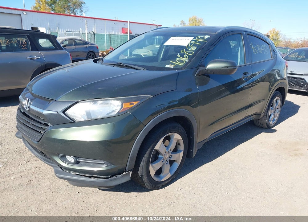 2016 HONDA HR-V EX-L VIN: 3CZRU6H73GM729272