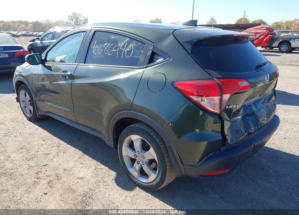 2016 HONDA HR-V EX-L VIN: 3CZRU6H73GM729272