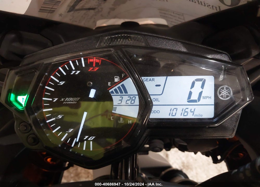 2016 YAMAHA YZFR3 VIN: MH3RH06Y6GK010755