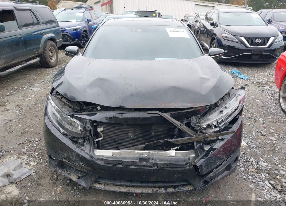 2016 HONDA CIVIC TOURING VIN: 19XFC1F9XGE009013