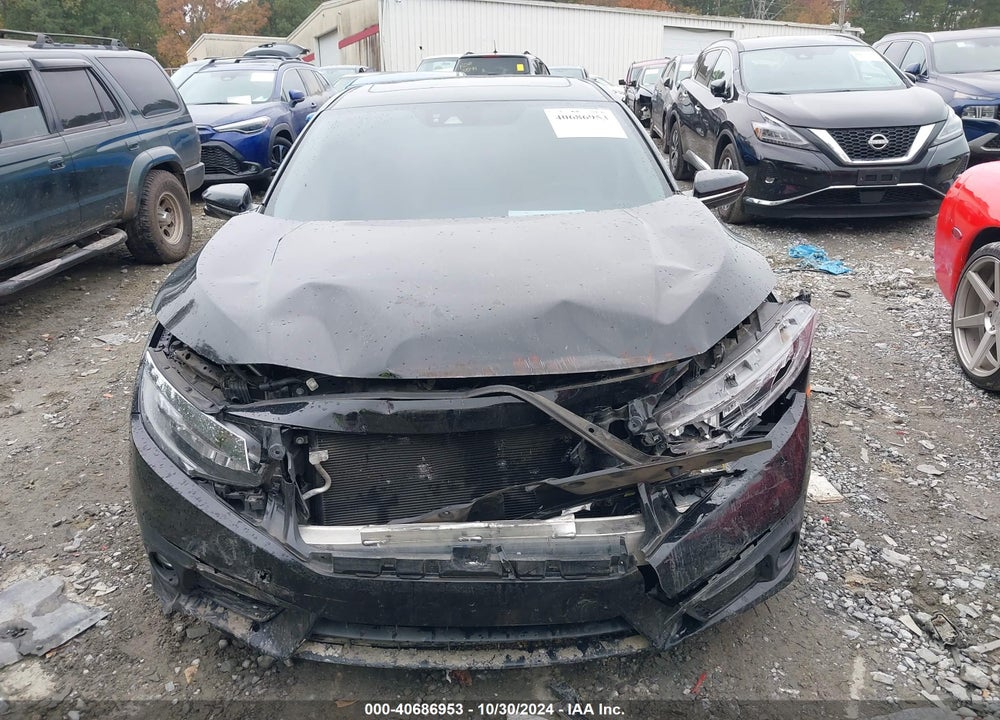 2016 HONDA CIVIC TOURING VIN: 19XFC1F9XGE009013
