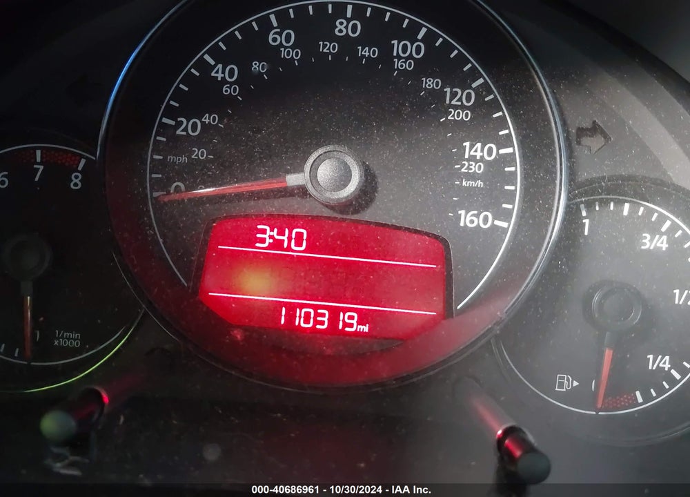 2012 VOLKSWAGEN BEETLE 2.0T TURBO VIN: 3VWVA7AT6CM642564