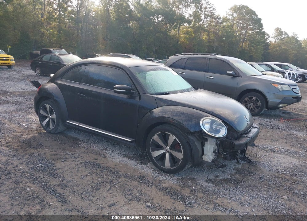 2012 VOLKSWAGEN BEETLE 2.0T TURBO VIN: 3VWVA7AT6CM642564
