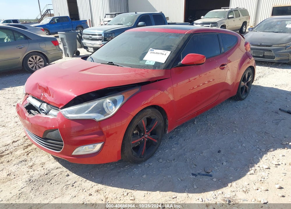 2016 HYUNDAI VELOSTER VIN: KMHTC6ADXGU286253