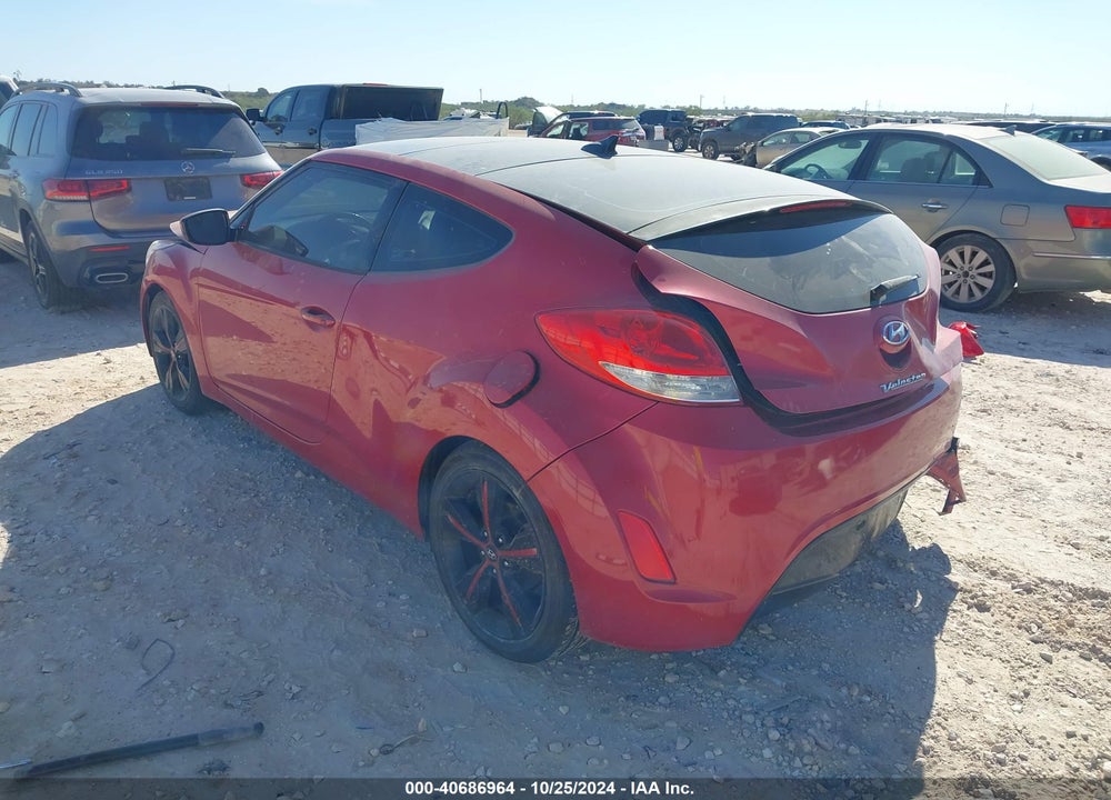 2016 HYUNDAI VELOSTER VIN: KMHTC6ADXGU286253