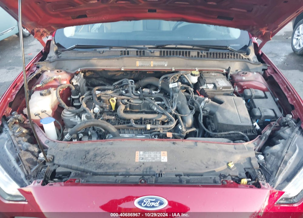 2019 FORD FUSION SE VIN: 3FA6P0HD6KR172314