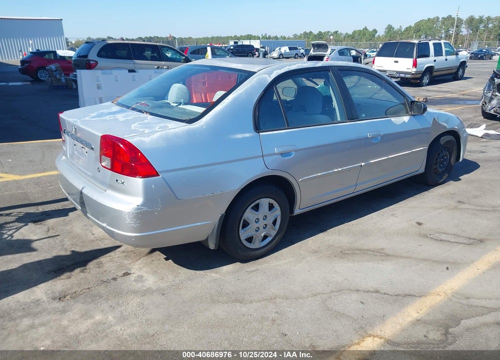 2003 HONDA CIVIC LX VIN: 2HGES16543H576958