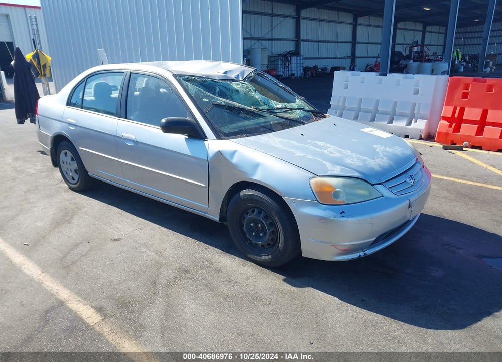 2003 HONDA CIVIC LX VIN: 2HGES16543H576958