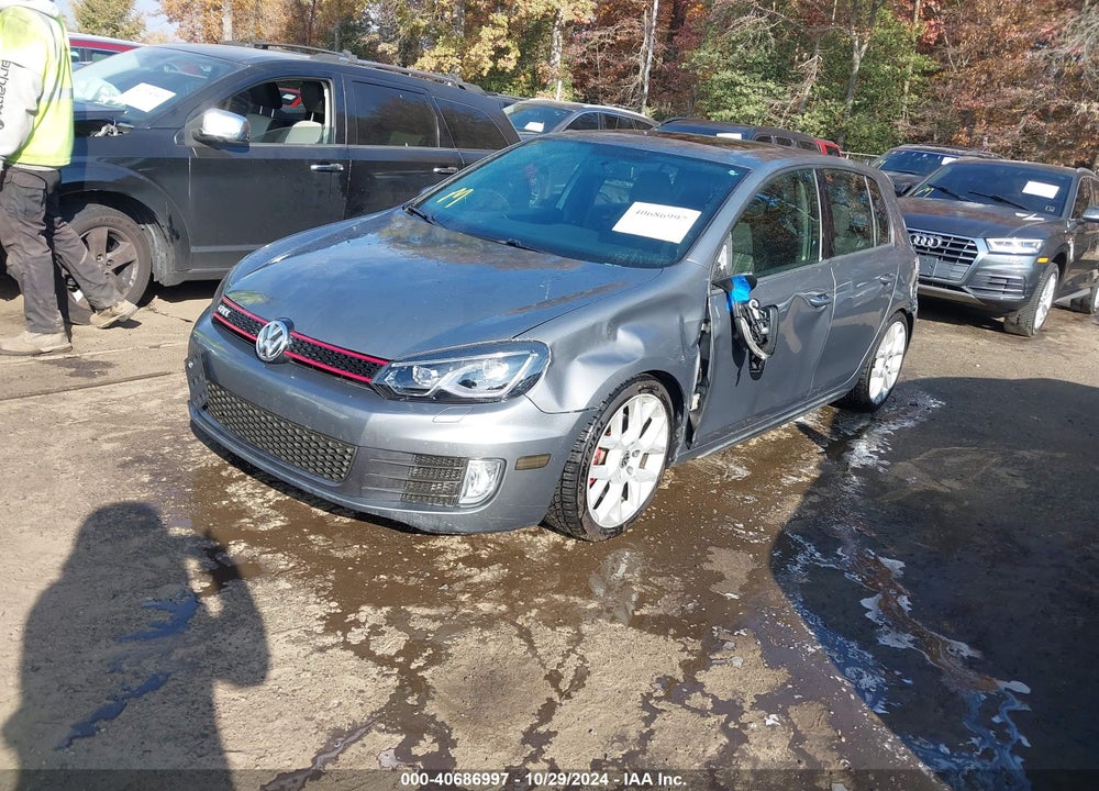 2013 VOLKSWAGEN GTI 4-DOOR VIN: WVWGD7AJ1DW049326