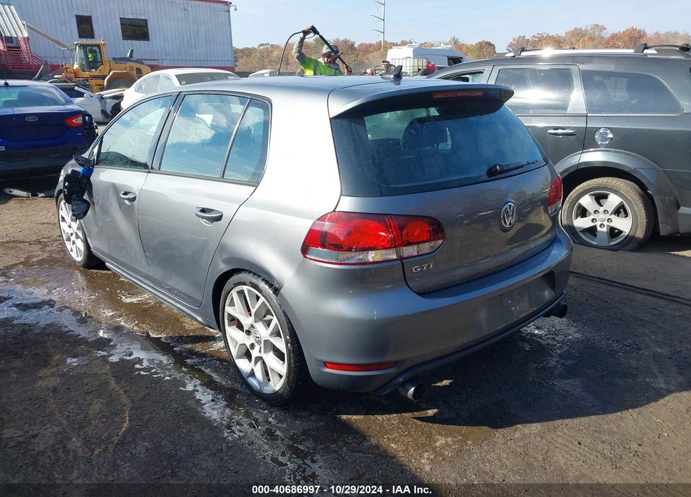 2013 VOLKSWAGEN GTI 4-DOOR VIN: WVWGD7AJ1DW049326