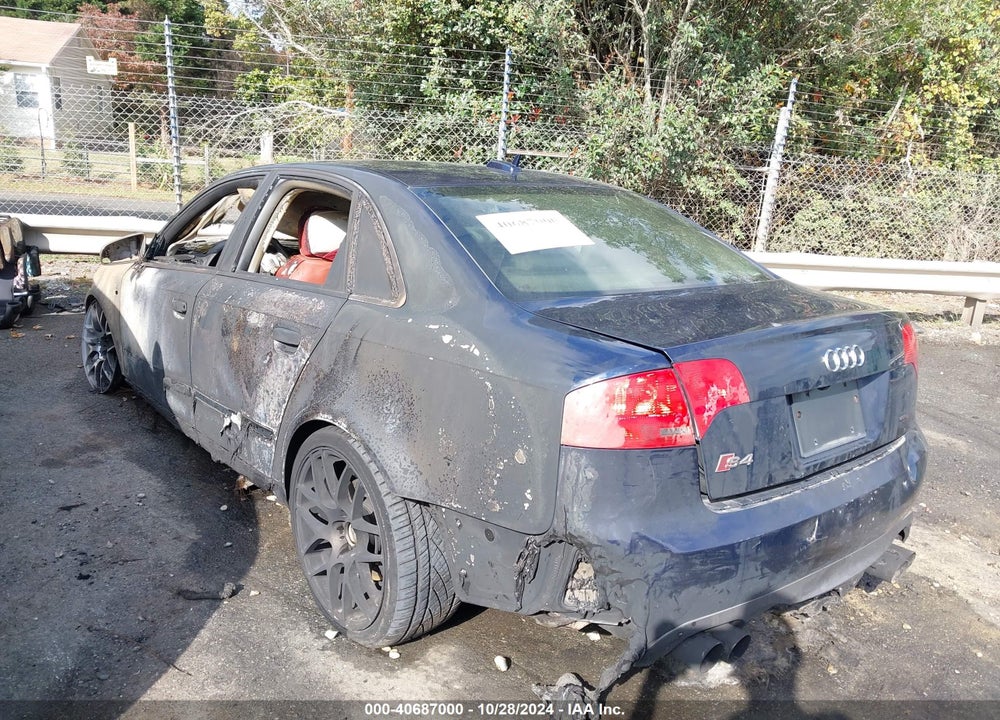 2006 AUDI S4 4.2 VIN: WAUGL78E16A050100