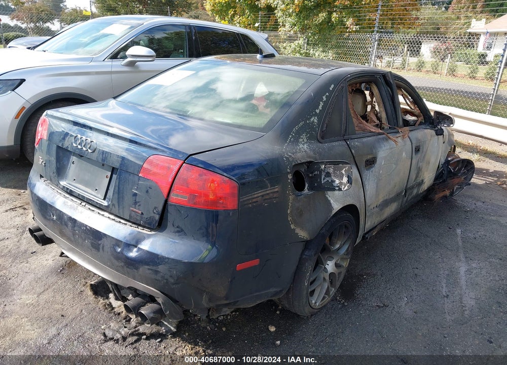 2006 AUDI S4 4.2 VIN: WAUGL78E16A050100