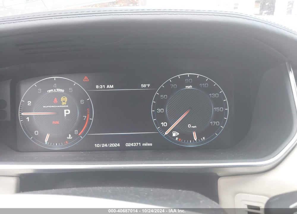 2014 LAND ROVER RANGE ROVER SPORT 5.0L V8 SUPERCHARGED AUTOBIOGRAPHY VIN: SALWV2EF6EA325296