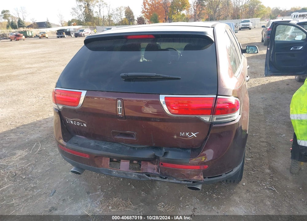 2012 LINCOLN MKX VIN: 2LMDJ6JK6CBL18693