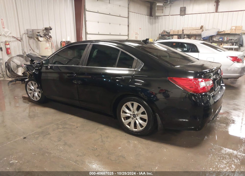 2017 SUBARU LEGACY 2.5I PREMIUM VIN: 4S3BNAC68H3039011
