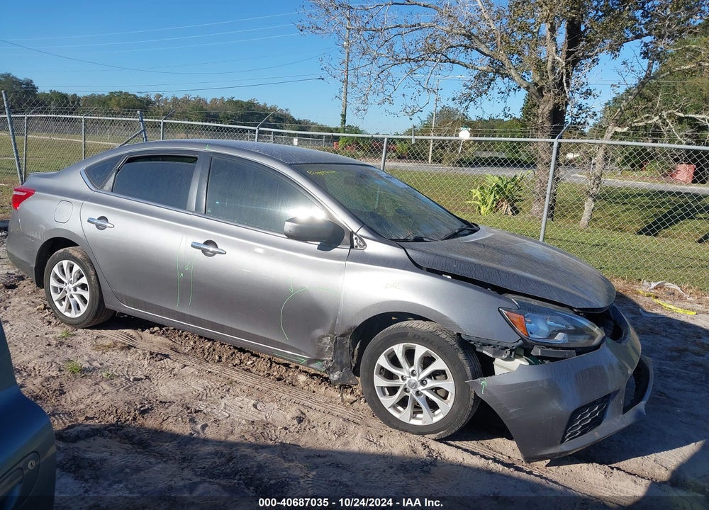2018 NISSAN SENTRA S VIN: 3N1AB7AP6JY213774
