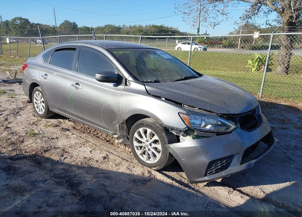 2018 NISSAN SENTRA S VIN: 3N1AB7AP6JY213774