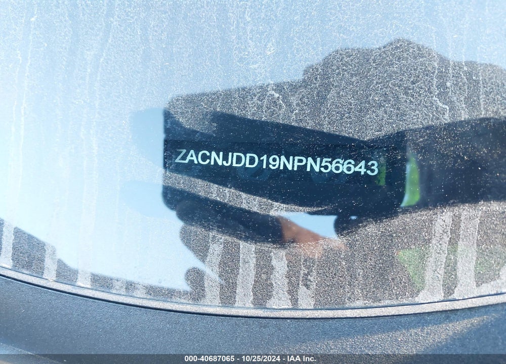 2022 JEEP RENEGADE LIMITED 4X4 VIN: ZACNJDD19NPN56643