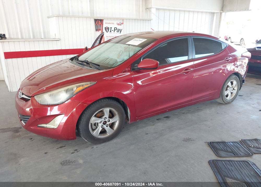 2015 HYUNDAI ELANTRA VIN: 5NPDH4AE8FH646071