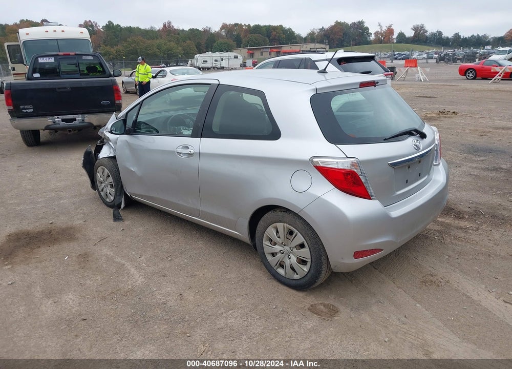2012 TOYOTA YARIS LE VIN: JTDJTUD30CD524365
