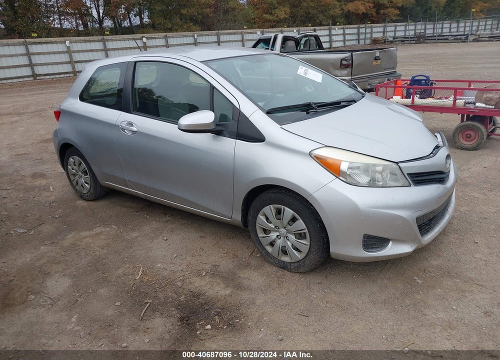 2012 TOYOTA YARIS LE VIN: JTDJTUD30CD524365