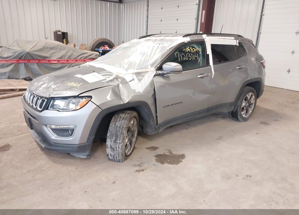 2021 JEEP COMPASS LIMITED 4X4 VIN: 3C4NJDCB1MT527447