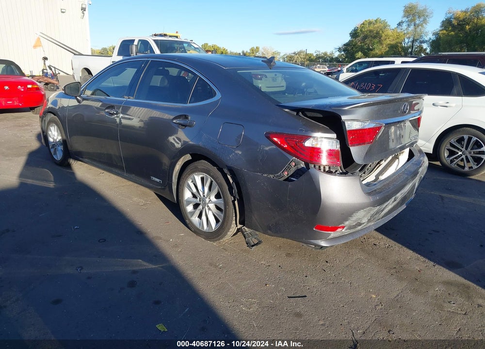 2013 LEXUS ES 300H VIN: JTHBW1GGXD2013119
