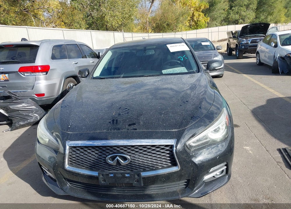 2016 INFINITI Q50 3.0T PREMIUM VIN: JN1EV7AR5GM342434