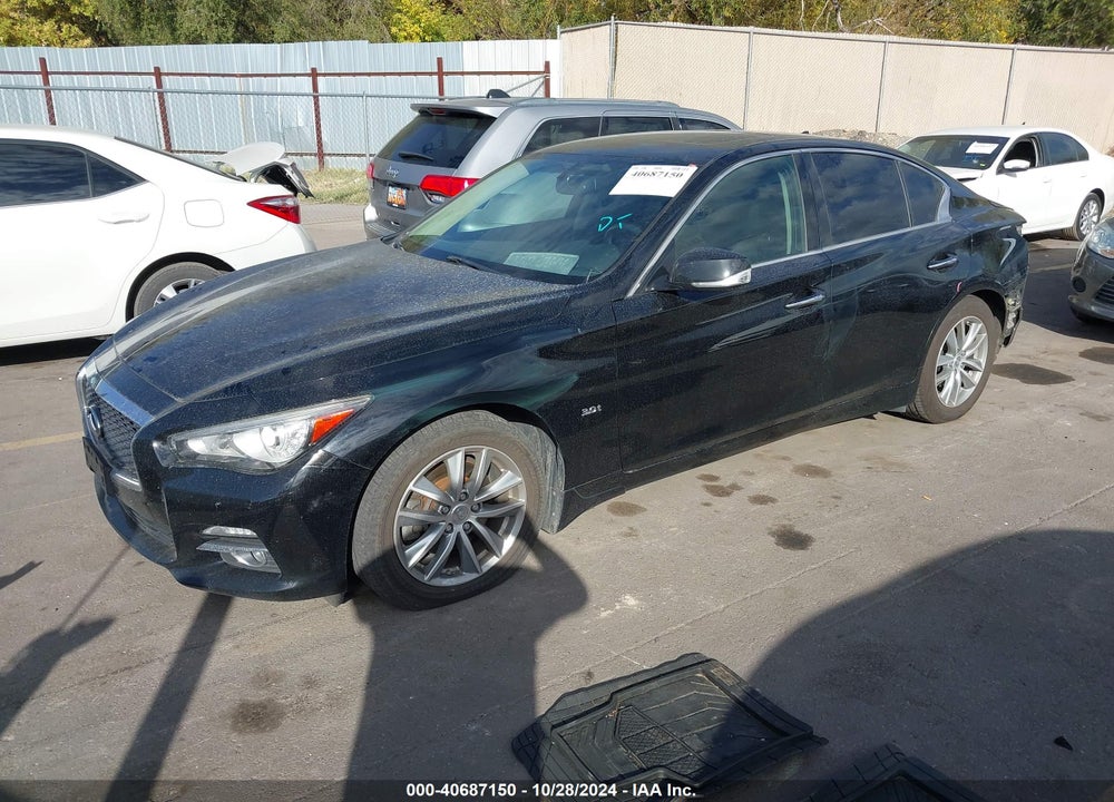 2016 INFINITI Q50 3.0T PREMIUM VIN: JN1EV7AR5GM342434