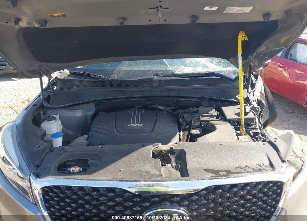 2018 KIA SORENTO 3.3L EX VIN: 5XYPHDA5XJG430378