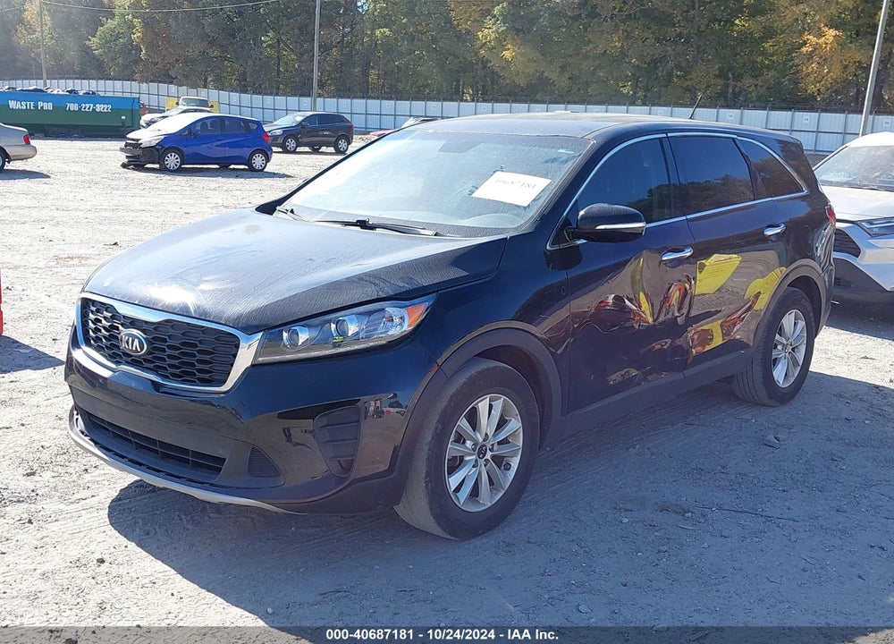 2019 KIA SORENTO 3.3L LX VIN: 5XYPG4A54KG471965