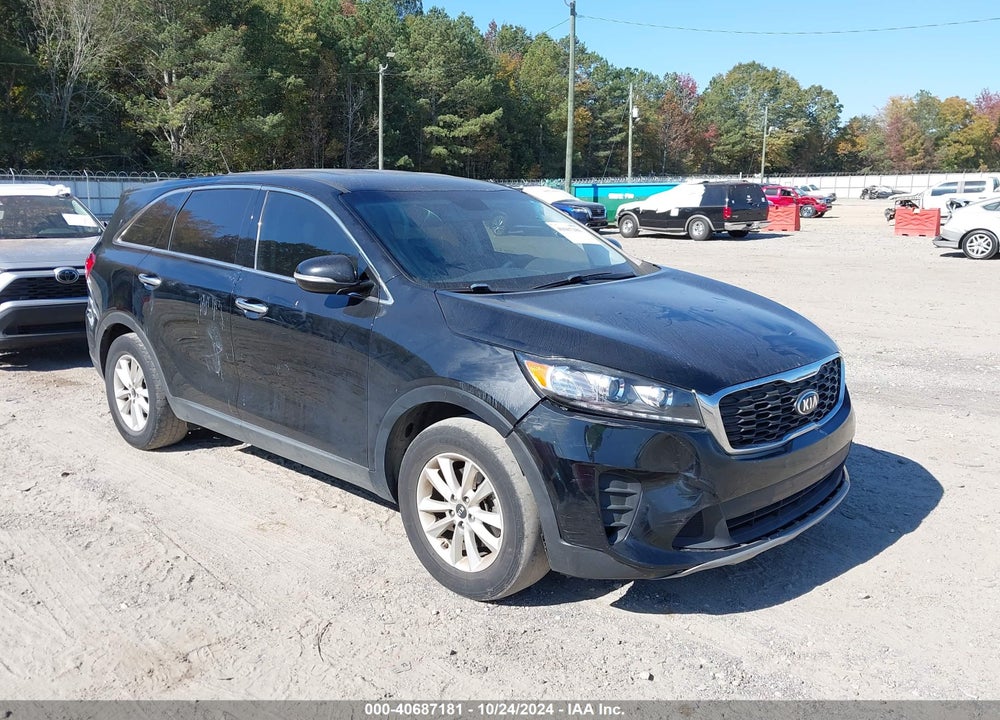 2019 KIA SORENTO 3.3L LX VIN: 5XYPG4A54KG471965