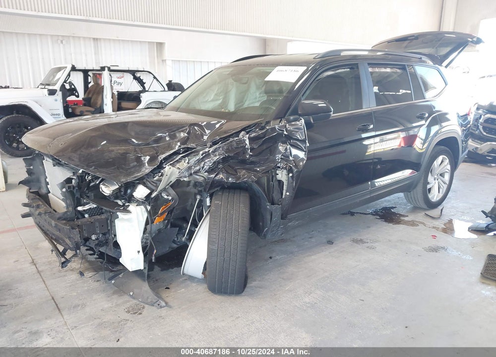 2021 VOLKSWAGEN ATLAS 3.6L V6 SE W/TECHNOLOGY VIN: 1V2WR2CA2MC592021