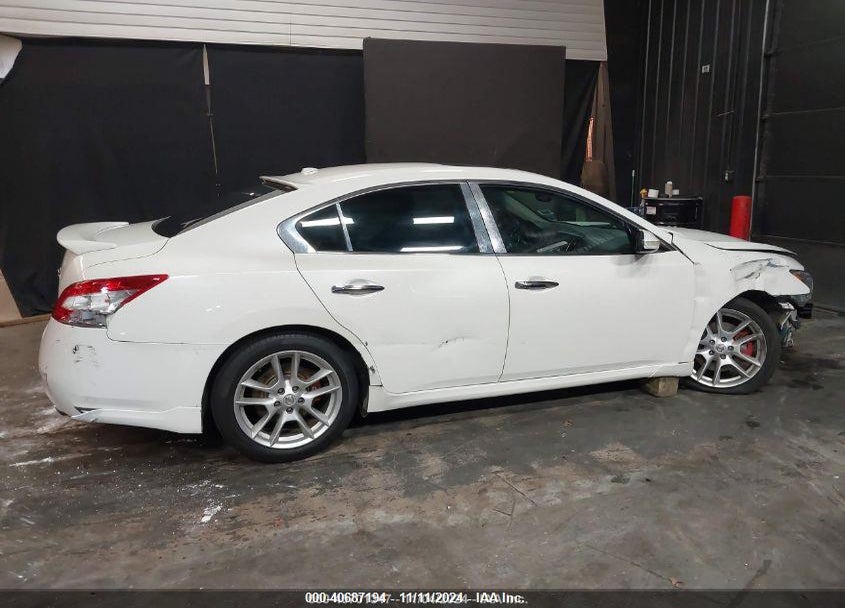 2010 NISSAN MAXIMA 3.5 SV VIN: 1N4AA5AP8AC875505